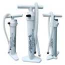 Sport Vibrations® SUPER dual cylinder 29 PSI Performance Withe-Edition double stroke hand pump integr. manometer