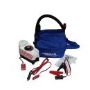 18 PSI SUP power compressor pump incl. Bag incl. 9 Ah -Lead battery / charger, adapter & bag- Infinitely variable 1-18 PSI -0.1-1.3 BAR Sport Vibrations® Edition