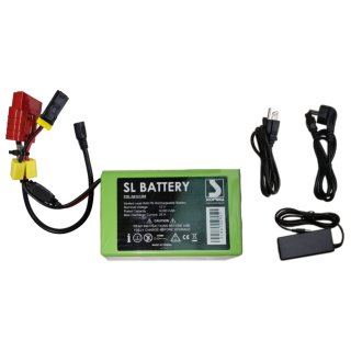 Lead battery 9 mAh incl. Extra plug mounted for older models - complete incl. Charger - suitable for Sport Vibrations® Edition & Bravo / Scoprega electric pumps 