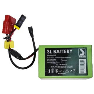 Semi - lead battery 9 mAh incl. Extra plug mounted for older models - complete incl. Charger - suitable for Sport Vibrations® Edition & Bravo / Scoprega electric pumps 