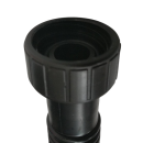 Anschlußschlauch Schwarz- mit Bajonettadapter für SUP & Drehanschluß - passend für SUP Handpumpen aller Marken mit Drehanschluß - Sport Vibrations® Edition