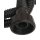 Anschlußschlauch Schwarz- mit Bajonettadapter für SUP & Drehanschluß - passend für SUP Handpumpen aller Marken mit Drehanschluß - Sport Vibrations® Edition