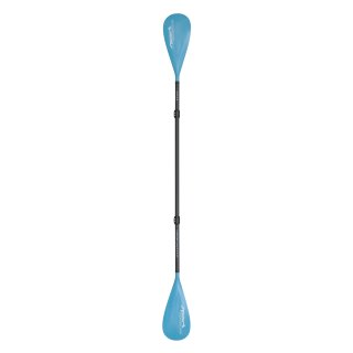 Sport Vibrations® 4-part SUP paddle CarbonComp 80 + 2nd paddle blade with kayak function antii-twist - without Bag