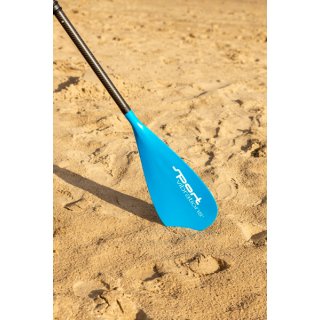 Sport Vibrations® 4-part SUP paddle CarbonComp 80 + 2nd paddle blade with kayak function antii-twist - without Bag