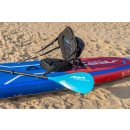 Sport Vibrations® 4-part SUP paddle CarbonComp 80 "+ 2nd paddle blade with kayak function antii-twist - without Bag