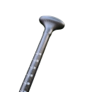 Sport Vibrations® 4-part SUP paddle CarbonComp 80 "inclusive 2nd paddle blade with kayak function + Quality-Bag-Antitwist