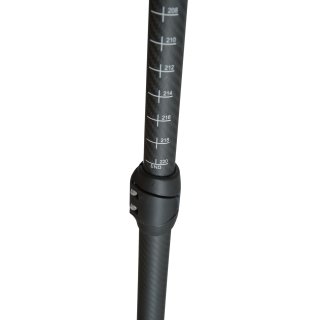 Sport Vibrations® 3 tlg. SUP Paddel CarbonComp 80 Antitwist- Superlight - ohne Paddeltasche