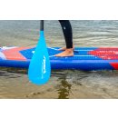 Sport Vibrations® 3-part SUP paddle CarbonComp 80" Antitwist- Superlight - without Quality-bag