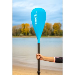 Sport Vibrations® 3-part SUP paddle CarbonComp 80 Antitwist incl. Paddle +  Quality-Bag