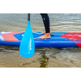 Sport Vibrations® 3 tlg. SUP Paddel CarbonComp 80+ Paddeltasche Quality-Bag Antitwist - Superlight