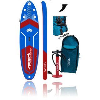 SV-105 Stand up Paddle Board SUP Surf-Board aufblasbar - All terrain All-round SUP Woven-Fusion-Double Layer- Superlight Technology 