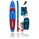 SV-126 "Stand up Paddle Board Inflatable SUP Surf Board - All terrain Touring-All-round- Woven-Fusion-Double-Layer- Superlight Technology
