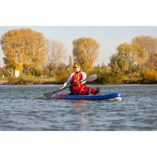 Sport Vibrations® Double-Kayak Paddle Carbon Comp 4-piece detachable, high quality and light
