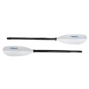 Sport Vibrations® Doppel-Kajak Paddel CarbonComp, Blattfläche 630 cm², 4 teilig zerlegbar, Hochwertig & Leicht