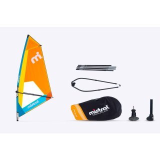 Mistral 4.5m² RIG COMPLETE incl. Bag for WindSUP® COMPACT-Rig incl. Sail, mast, boom, mast base, uphole line