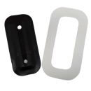 Replacement fin box for plug-box system (slide-in) incl. white patch & adhesive for self-assembly