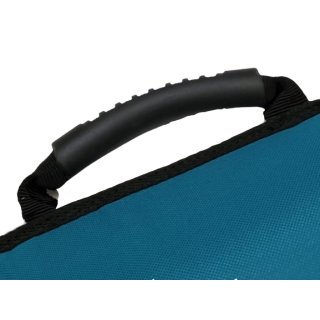 Sport Vibrations® Paddel-Tasche für 2 tlg. Vario Paddel - fasst bis zu 2 Paddel, Gepolstert- Wasserabweisend -Türkisblau