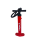Sport Vibrations® 28 PSI Red-Edition Doppelhub Handpumpe integr. Manometer
