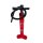 Sport Vibrations® 28 PSI Red-Edition double stroke hand pump integr. manometer