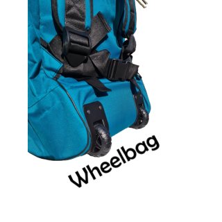 Sport Vibrations® SUP Rucksack Wheelbag mit XXL-Rollen extra Außenfach & Tragegurtsystem