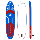 Komplettset SV-105" Stand up Paddle Board SUP - All terrain All-round SUP Woven-Fusion-Double Layer- Superlight Technology - aufblasbar