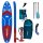 Komplettset SV-105" Stand up Paddle Board SUP - All terrain All-round SUP Woven-Fusion-Double Layer- Superlight Technology - aufblasbar