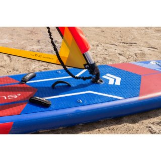 SV-115 Surf Multisport x 31 x6 SUP, Windsurf, Wing-Surf & Kayakfuktion incl. Sliding tear-off edge 4x foot straps - Woven-Fusion-Double Layer- Superlight Technology 