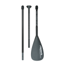 Sport Vibrations® 3-part 100% FullCarbon SUP paddle - 703 g Superlight - 85"x19 Autoclave Carbon-Handle-Antitwist ncl. Quality paddle bag  - ABS impact protection i