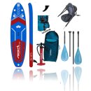 Complete set SV-105" SUP board inflatable with kayak...