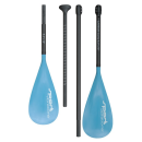 Komplettset SV-105" SUP Board aufblasbar mit Kajakfunktion inkl. 4 tlg. SV-CarbonComp Paddel + Sv-Premium Kajaksitz