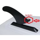 Universal SUP fin US box system suitable for all manufacturer brands with US box fin box incl. fin screw & blades