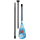 SV® Balance 3 tlg. SUP Paddel Superlight -CarbonComp 80 Antitwist - ohne Paddeltasche