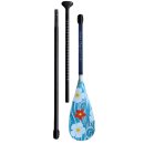 SV® Balance 3-piece SUP paddle Superlight -CarbonComp 80 Antitwist - with paddle bag