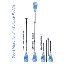 SV® Balance 4 tlg. SUP Paddel Superlight -CarbonComp...