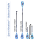 Complete set SV-Balance 106 x 33 Fitness & Yoga SUP inflatable - including kayak seat & 4-piece balance kayak paddle Super light fusion layer technology