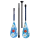 Complete set SV-Balance 106 x 33 Fitness & Yoga SUP inflatable - including kayak seat & 4-piece balance kayak paddle Super light fusion layer technology