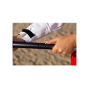 Sport Vibrations® Doppel Kajak Paddel (Black-Shaft-Edition)--Light Aluminium 2 teilig - zerlegbar