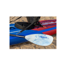 Sport Vibrations® Doppel Kajak Paddel (Black-Shaft-Edition)--Light Aluminium 2 teilig - zerlegbar