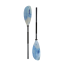 Sport Vibrations® Doppel Kajak Paddel (Black-Shaft-Edition)--Light Aluminium 2 teilig - zerlegbar