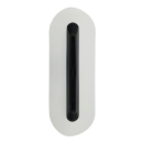 Complete set fin box with fin for US-box system including withe patch & glue for self-assembly