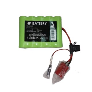 Semi - Power Ni / mH battery 9 Ah complete incl. Charger - Suitable for Sport Vibrations® Edition & Bravo / Scoprega electric pumps with a red 12 volt connection.