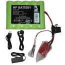 Power Ni / mH battery 9 Ah complete incl. Charger -...