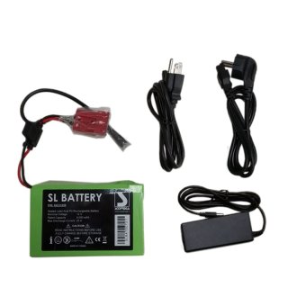 Lead battery 9 mAh complete including charger - Suitable for Sport Vibrations® Edition E-Pumps & Bravo / Scoprega electric pumps with red 12 volt connection.