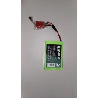Semi - lead battery 9 mAh complete including charger - Suitable for Sport Vibrations® Edition E-Pumps & Bravo / Scoprega electric pumps with red 12 volt connection.