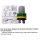 15 PSI SUP Turbinenpumpe inkl. 12 Volt Zigarettenanzünder Anschluß & Tasche - Stufenlos regelbar 1-15 PSI / 0,1-1,0 BAR - Sport Vibrations® Edition 