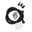 Connection hose black - with adapter kit kite / boat for...
